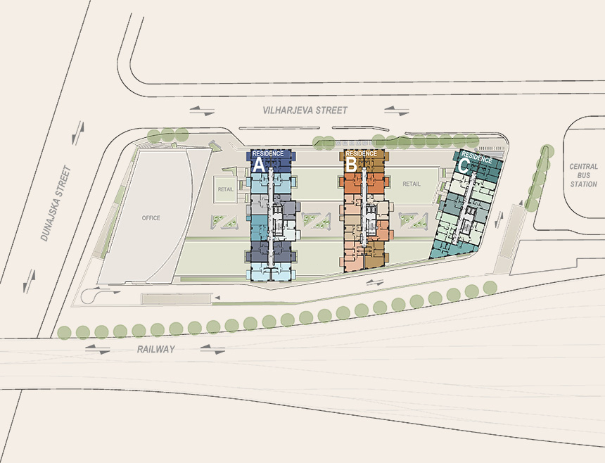 Residential site plan